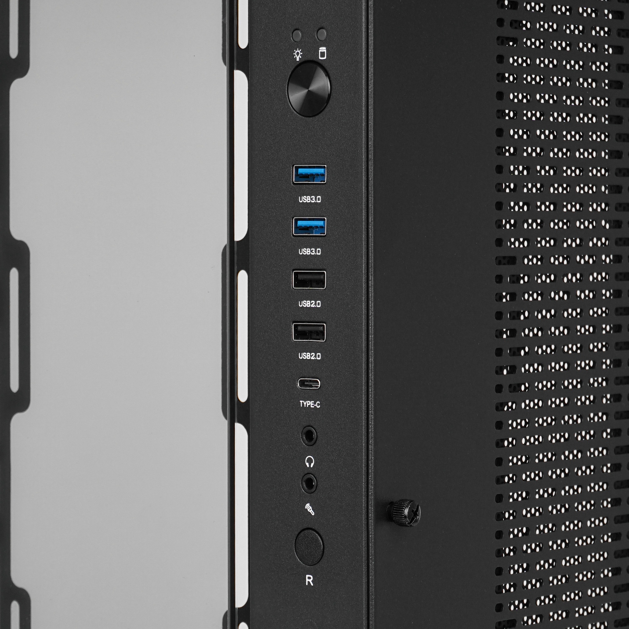 Корпус Thermaltake Core P6 TG черный без БП ATX 18x120mm 12x140mm 2xUSB2.0 2xUSB3.0 audio bott PSU