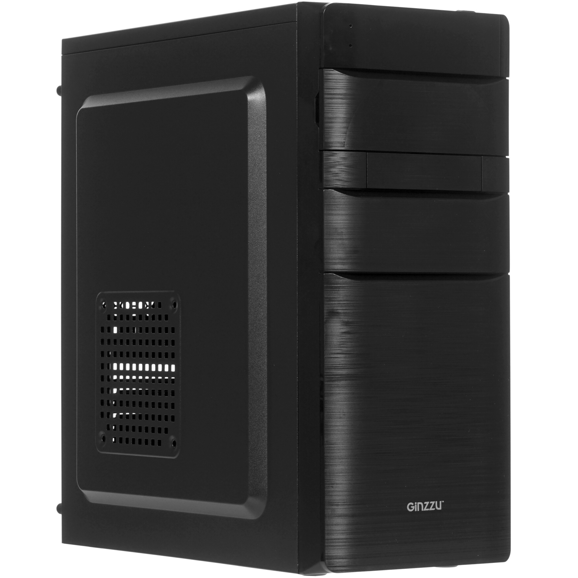 Компьютерный корпус Ginzzu A200 1*USB 3.0,1*USB 2.0,AU w/o PSU
