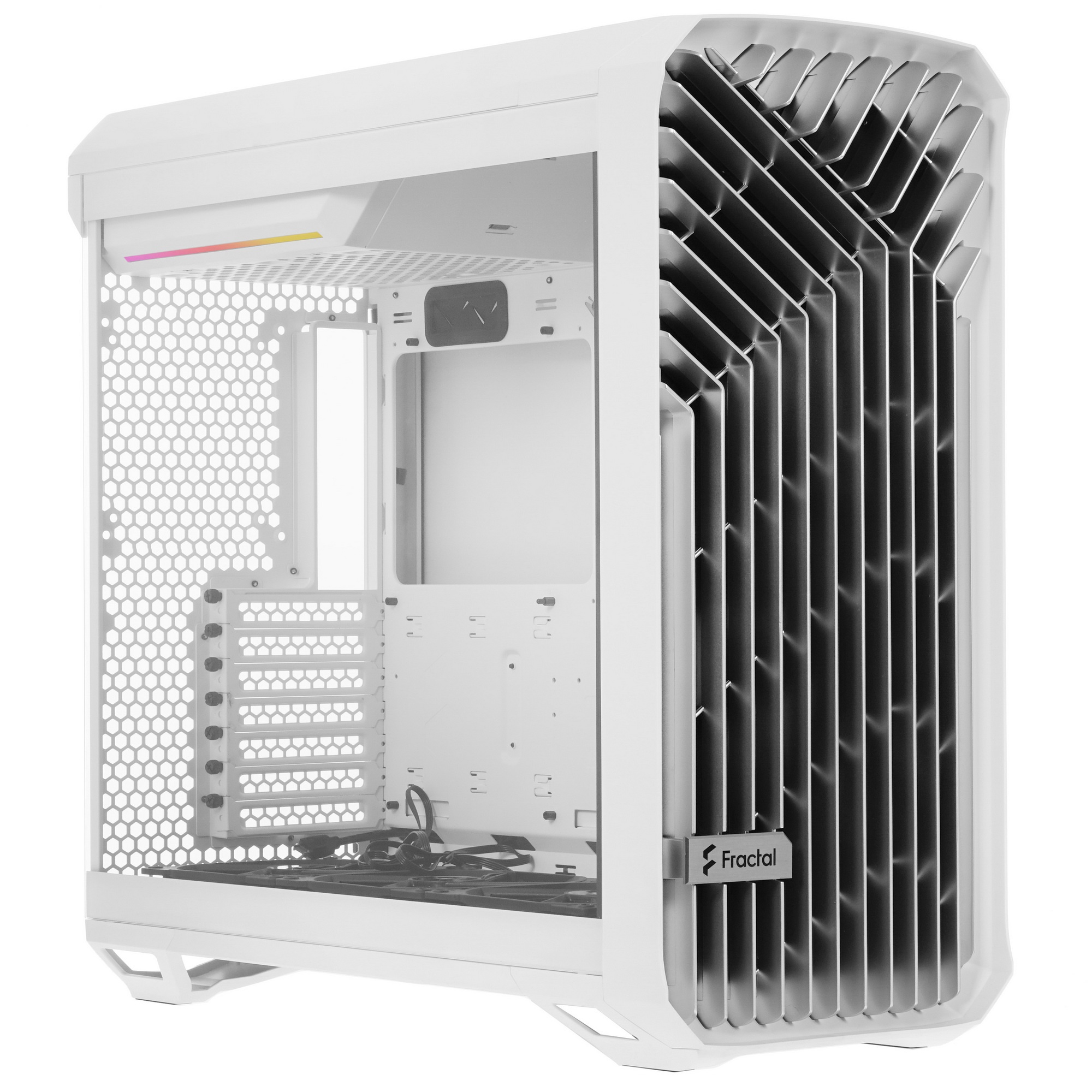 Корпус Fractal Design Torrent White TG Clear Tint / E-ATX, TG, 2x3.5, 4x2.5, 7xPCI, 1xUSB-C, 2xUSB3.