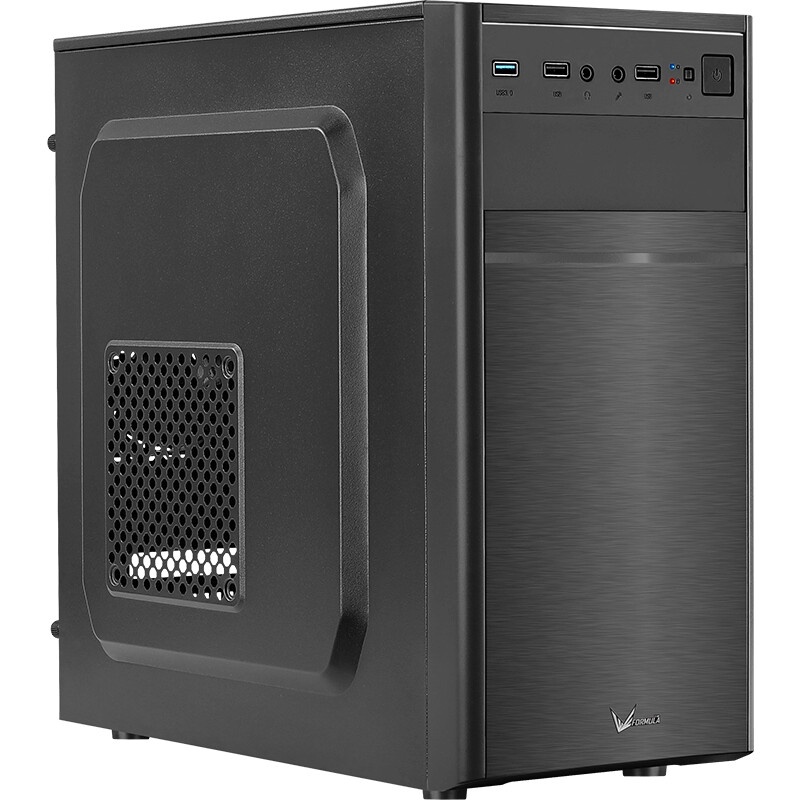 Корпус MiniTower Aerocool  / Formula CS-109-S-BK-v1 (mATX, USB3x1, USB2x2, 120mm fan,без БП) (471109