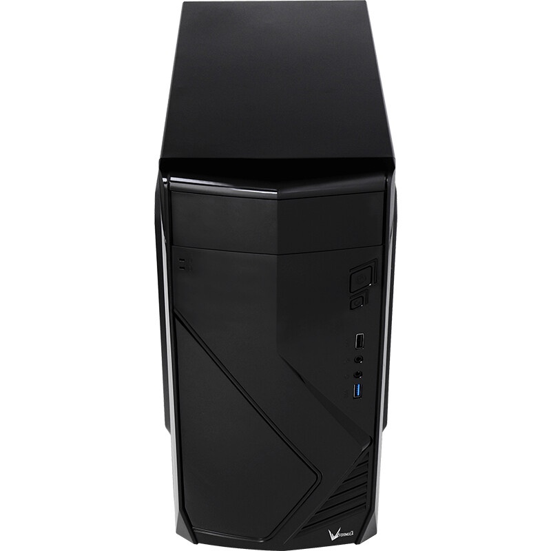 Корпус MiniTower Aerocool  / Formula CS-109-S-BK-v1 (mATX, USB3x1, USB2x2, 120mm fan,без БП) (471109