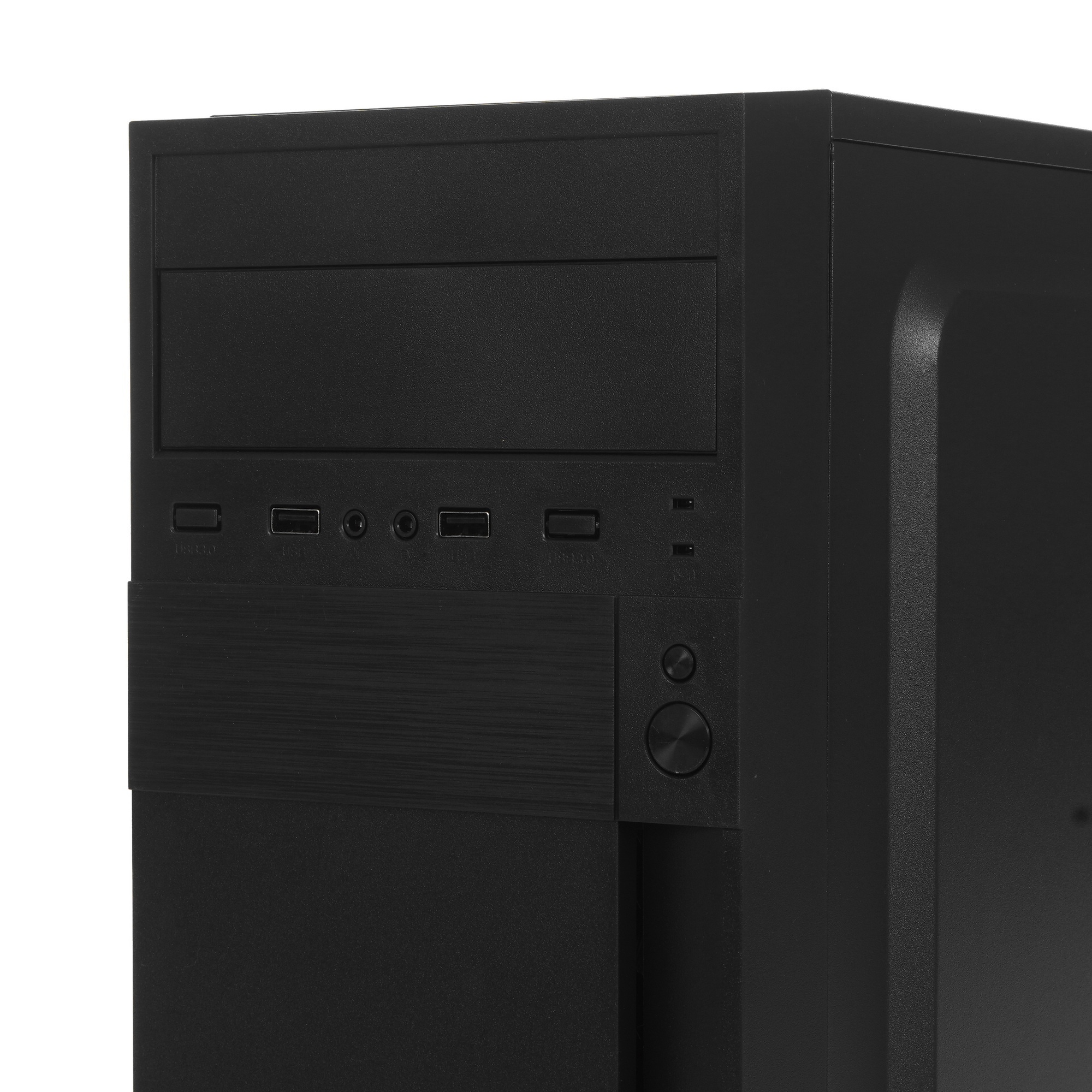 Корпус Minitower ExeGate EX291140RUS BAA-105-01AAA350 (mATX, БП AAA350 с вент. 8см, 2*USB, аудио, че