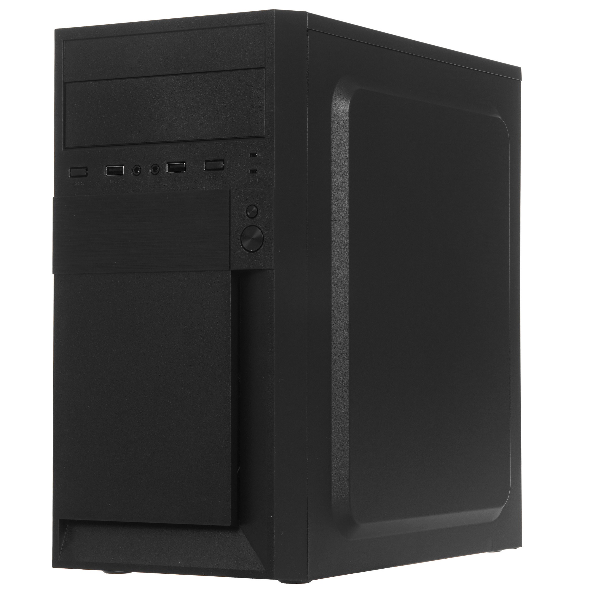 Корпус Minitower ExeGate EX291140RUS BAA-105-01AAA350 (mATX, БП AAA350 с вент. 8см, 2*USB, аудио, че