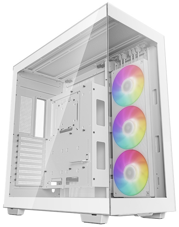 Компьютерный корпус Deepcool CH780 black (ATX, без БП, ARGB, 4xUSB3.2 Type-A + USB3.2 Type-C) (R-CH7