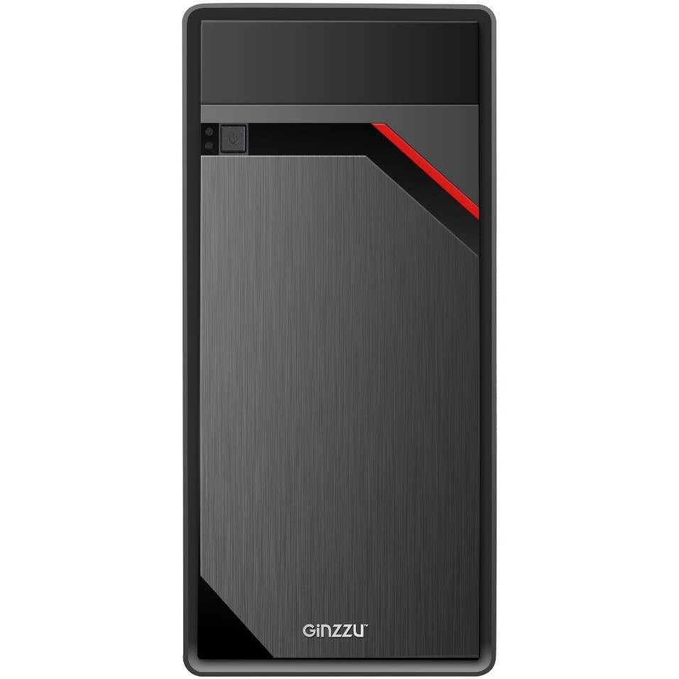 Компьютерный корпус Ginzzu D190 2*USB 2.0,AU