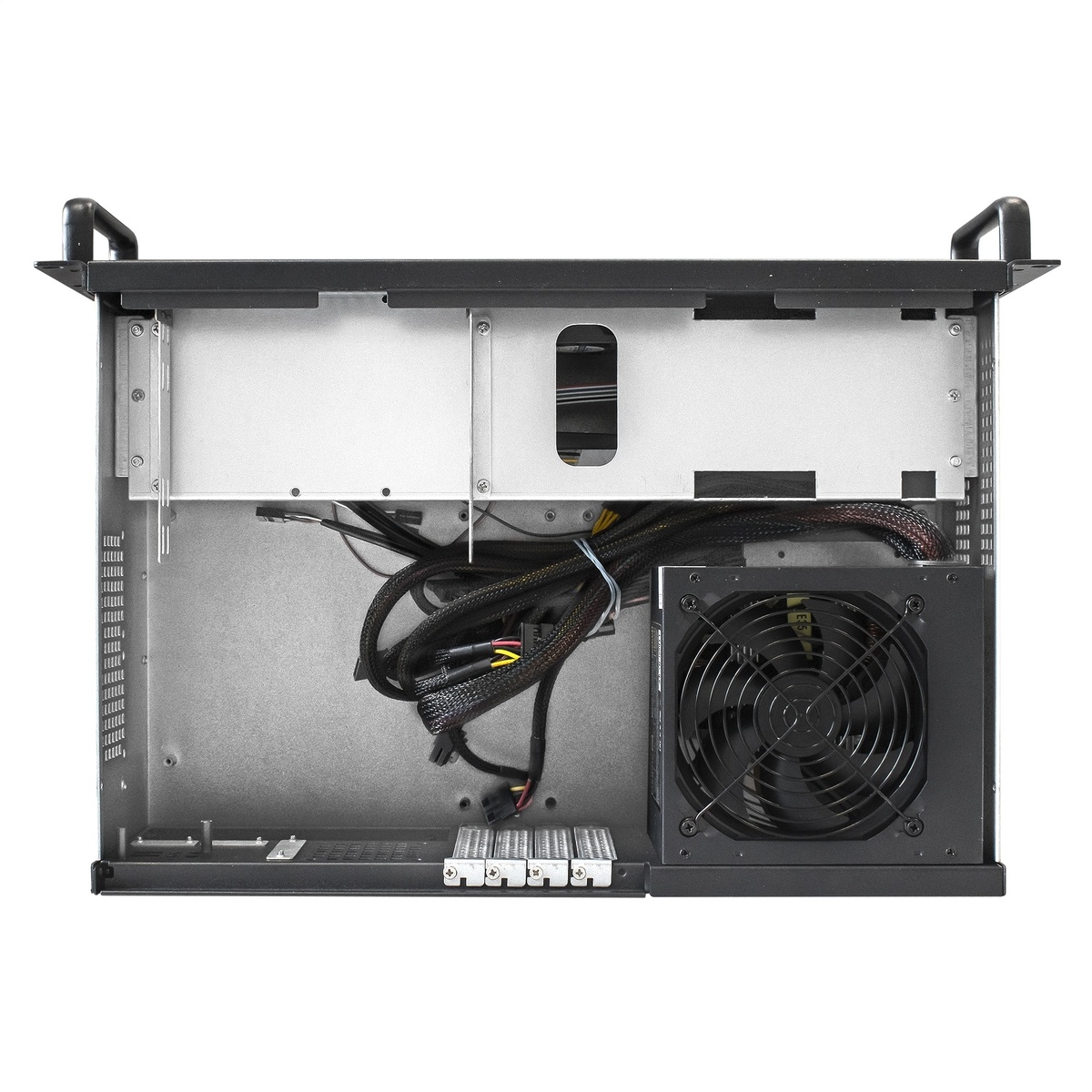 Серверный корпус ExeGate EX293673RUS Pro 3U330-02 RM 19", высота 3U, глубина 330, БП 1200PPH-SE 80