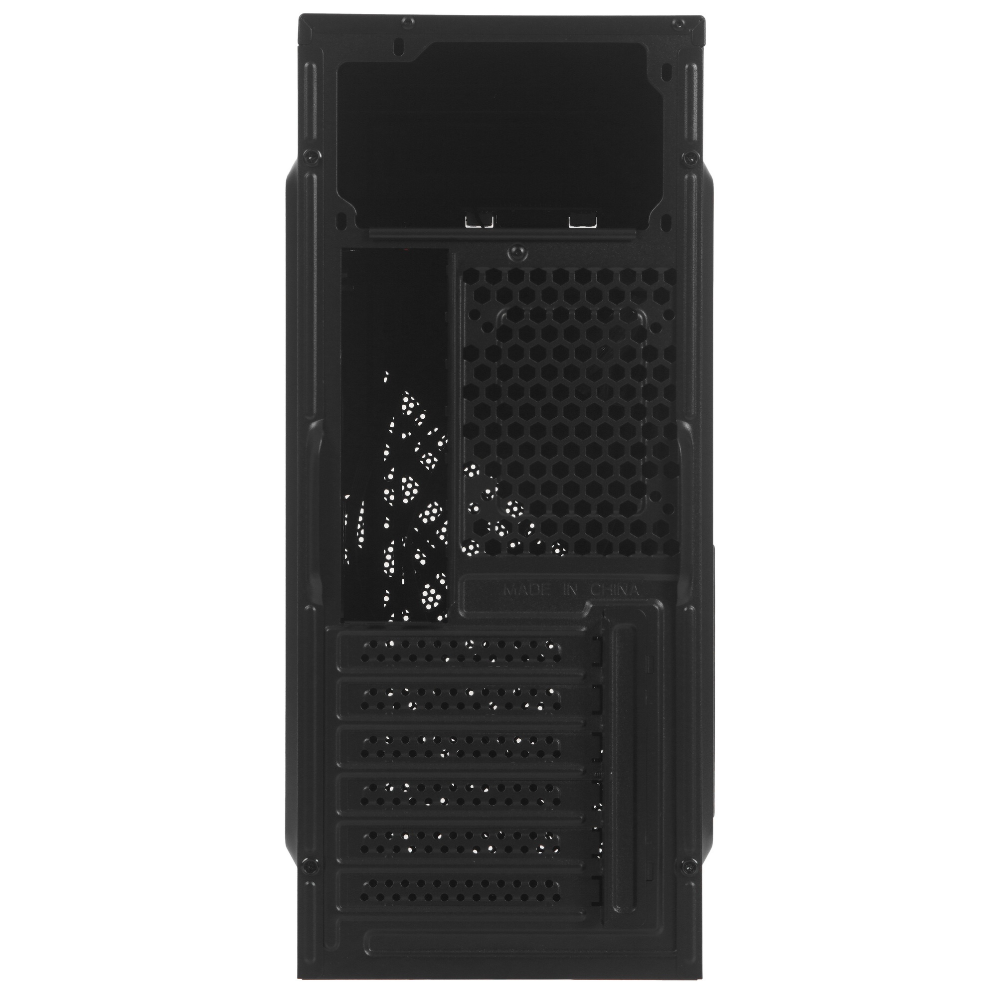 Корпус KingPrice KPCC-MD203 черный без БП ATX 1x80mm 3x120mm 2xUSB2.0 audio