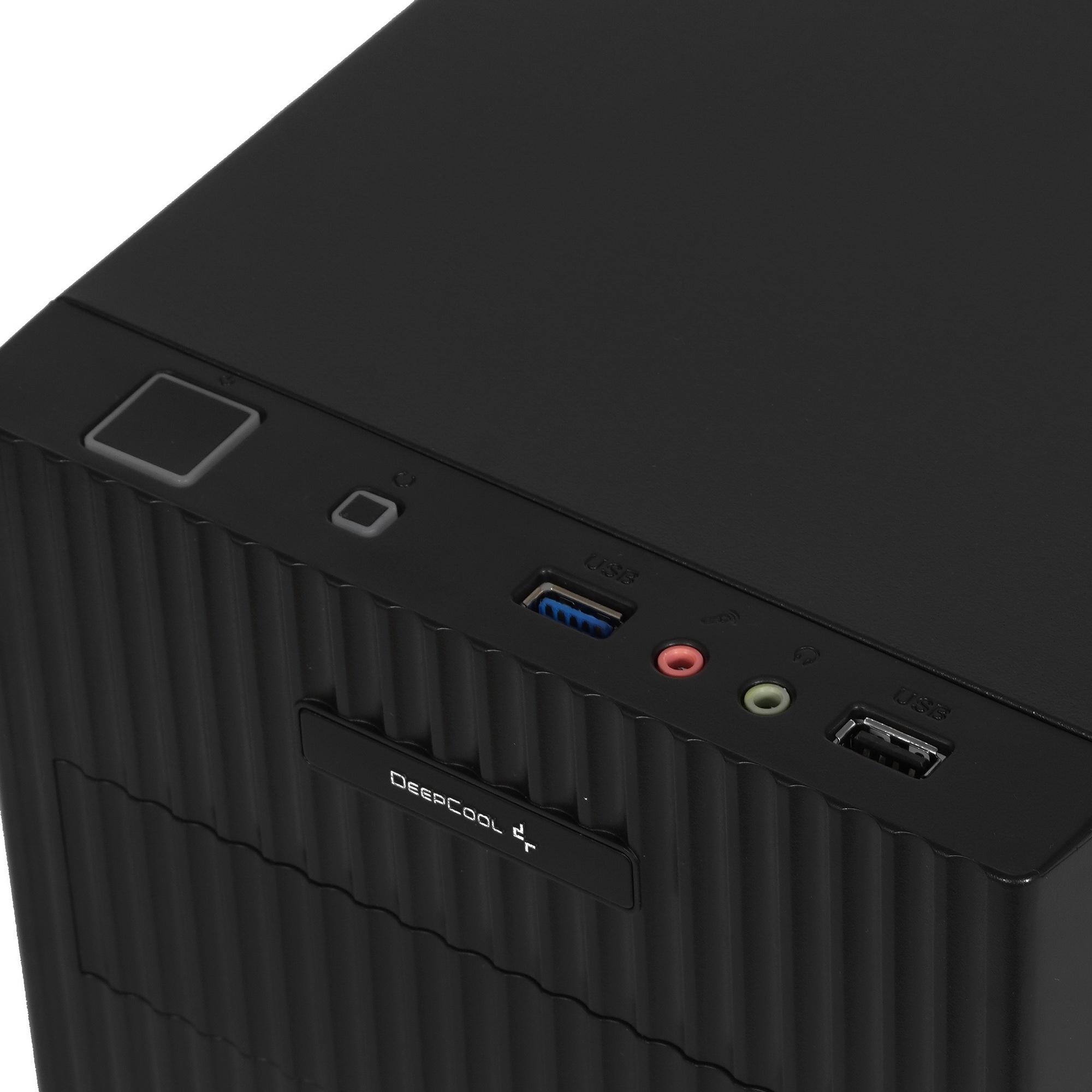Компьютерный корпус Deepcool MATREXX 30 без БП, большое боковое окно, черный, MICRO ATX/MINI-ITX