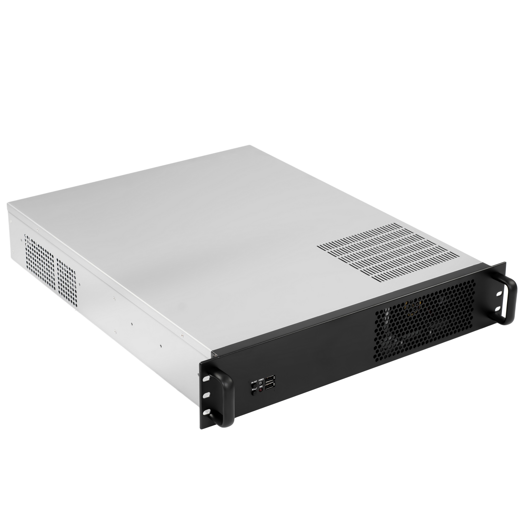 Серверный корпус ExeGate EX293342RUS Pro 2U550-08 RM 19", высота 2U, глубина 550, БП 1000ADS, 2*USB