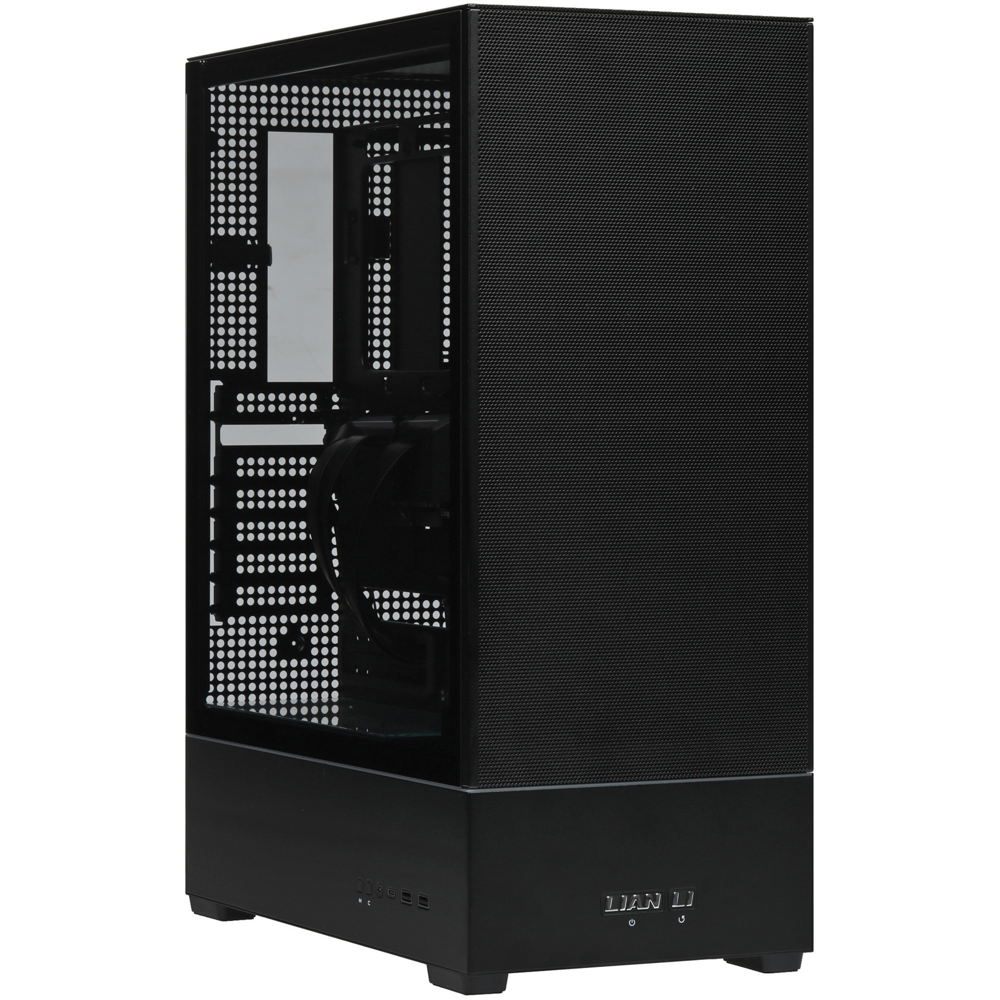 Корпус Lian-Li SUP01X черный без БП ATX 4x120mm 2x140mm 2xUSB3.0 audio bott PSU