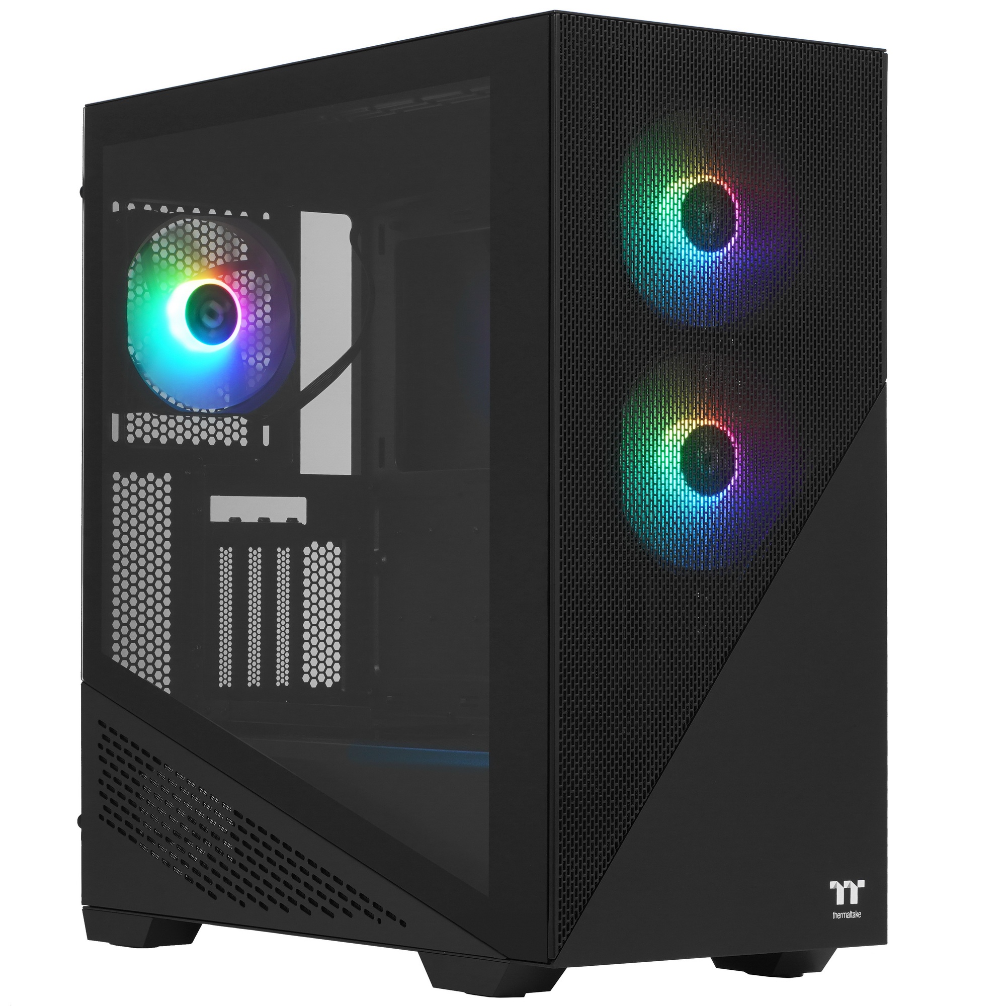 Компьютерный корпус Thermaltake Divider 370 TG ARGB/Black CA-1S4-00M1WN-00 /Win/SPCC/Tempered Glass*