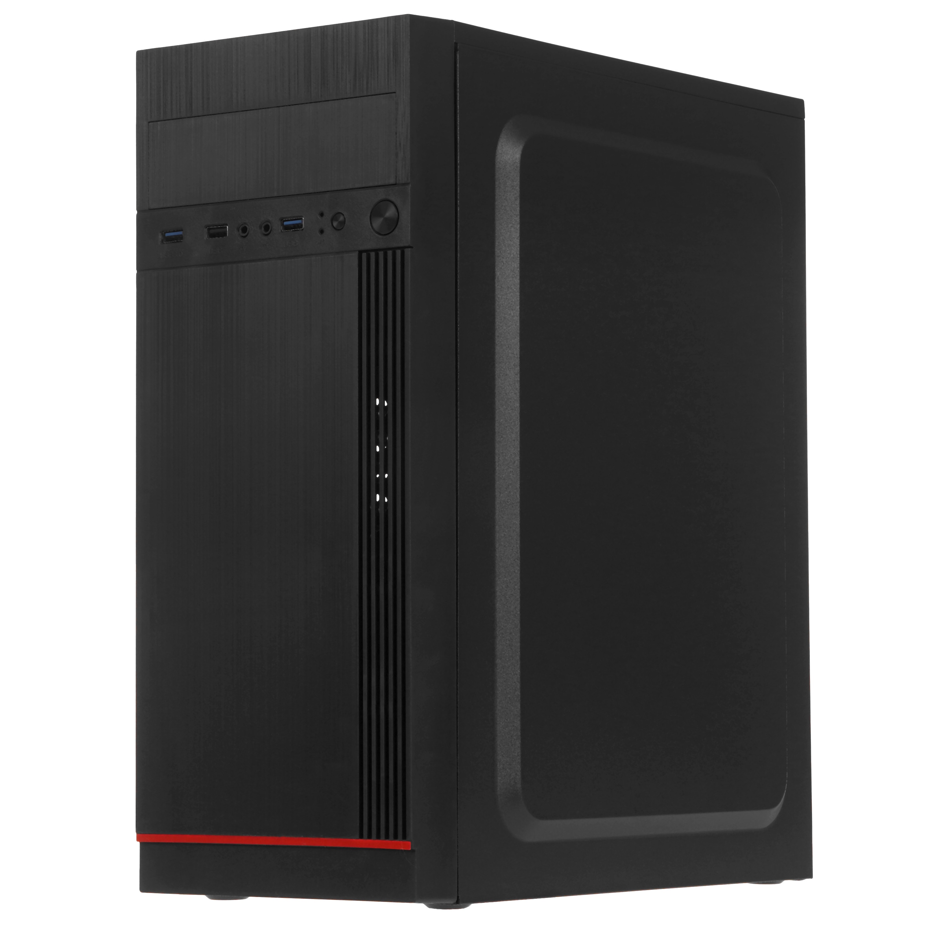 Компьютерный корпус Miditower Exegate EX290190RUS AA-442U2-AA500 (ATX, AA500 8 см, 1*USB+2*USB3.0, а