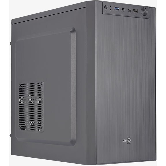 Компьютерный корпус Aerocool / Formula Cs-108-S-BK-v1 (mATX, без БП, USB3.0 x1, USB2.0 x1, 8cm black