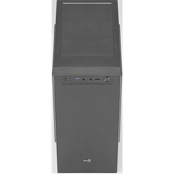 Компьютерный корпус Aerocool / Formula Cs-108-S-BK-v1 (mATX, без БП, USB3.0 x1, USB2.0 x1, 8cm black