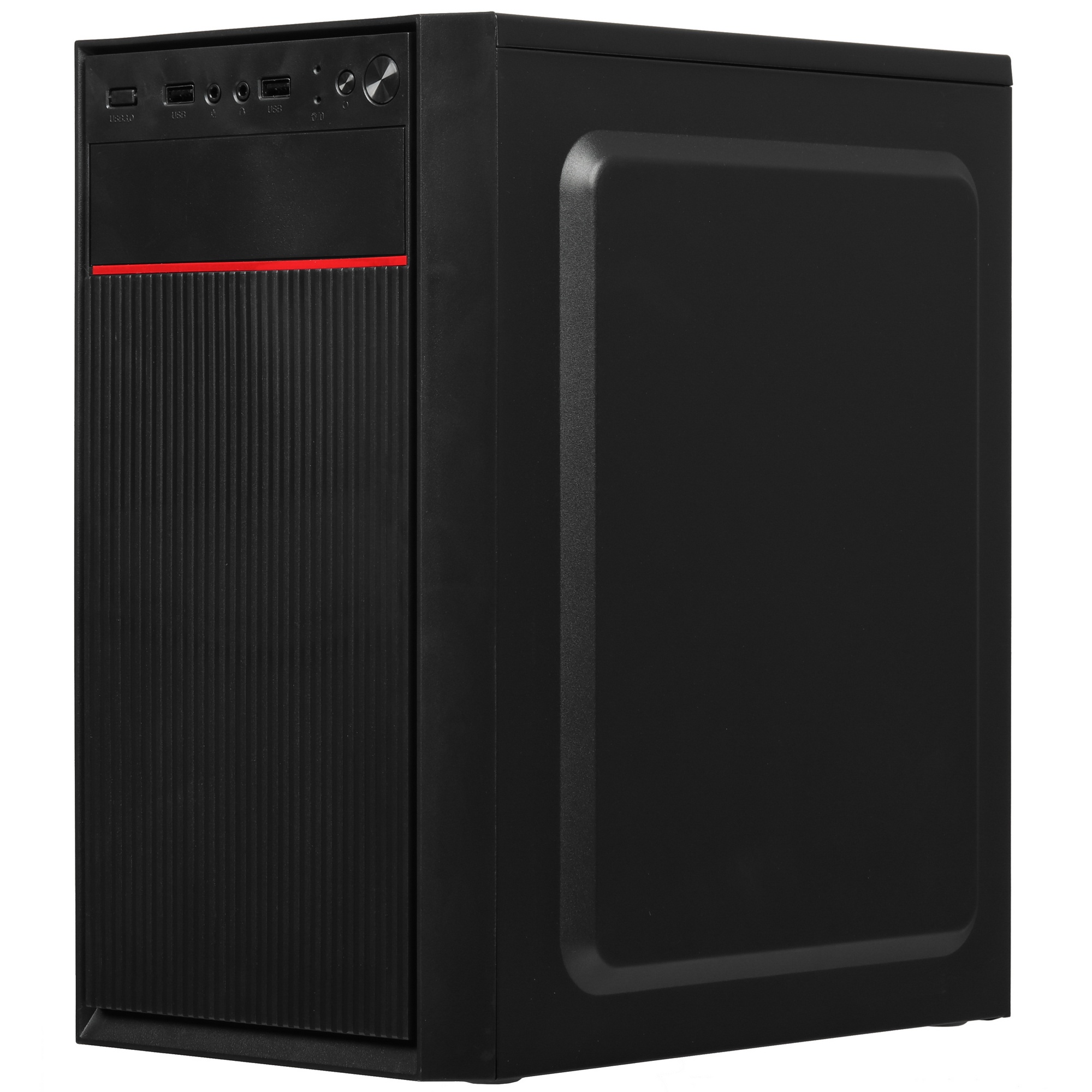 Корпус ExeGate BAA-113 EX292347RUS Minitower (mATX, без БП, 2*USB, аудио, черный)