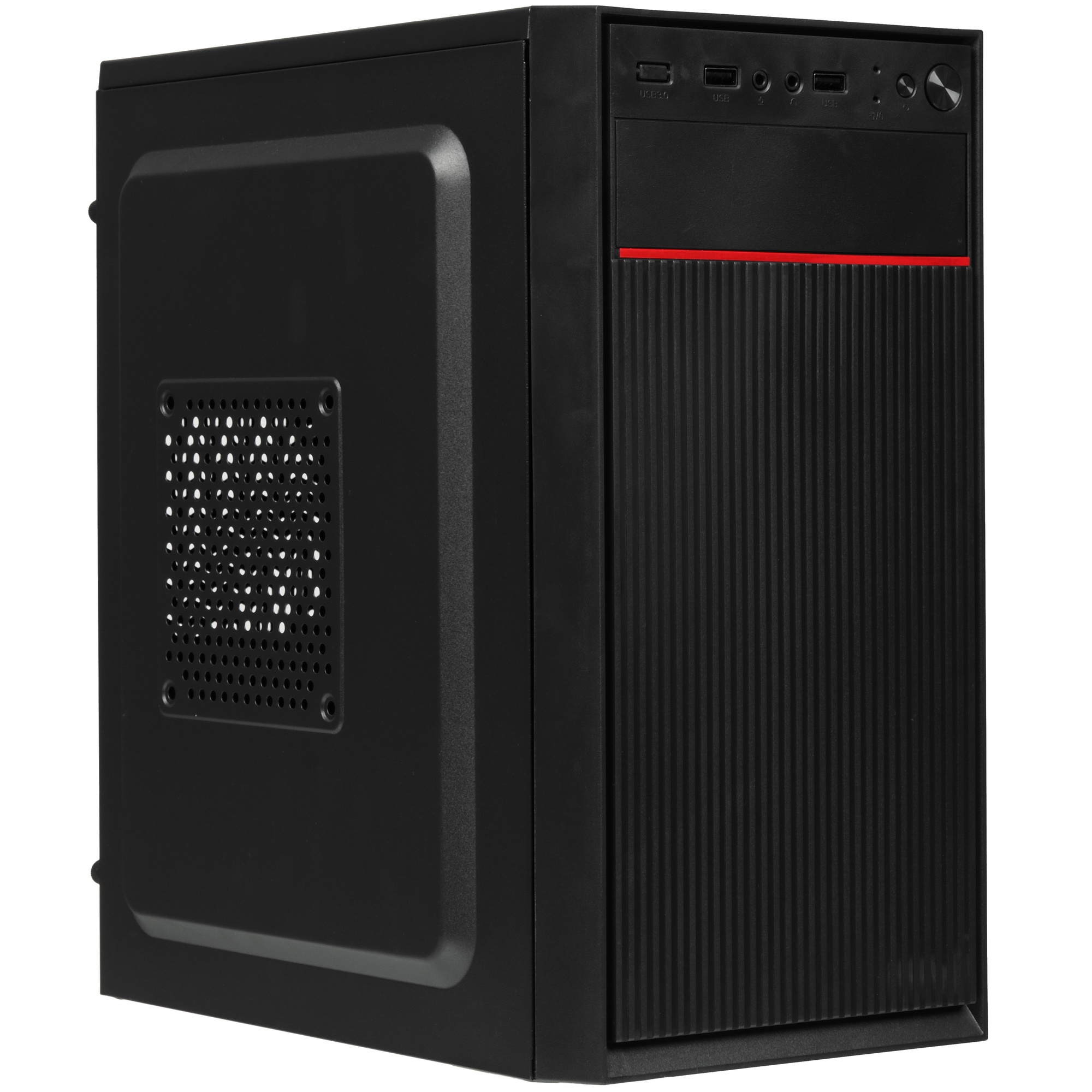 Корпус ExeGate BAA-113 EX292347RUS Minitower (mATX, без БП, 2*USB, аудио, черный)