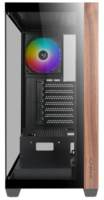 Корпус Azza Neptune черный без БП ATX 5x120mm 2x140mm 2xUSB2.0 1xUSB3.0 audio bott PSU