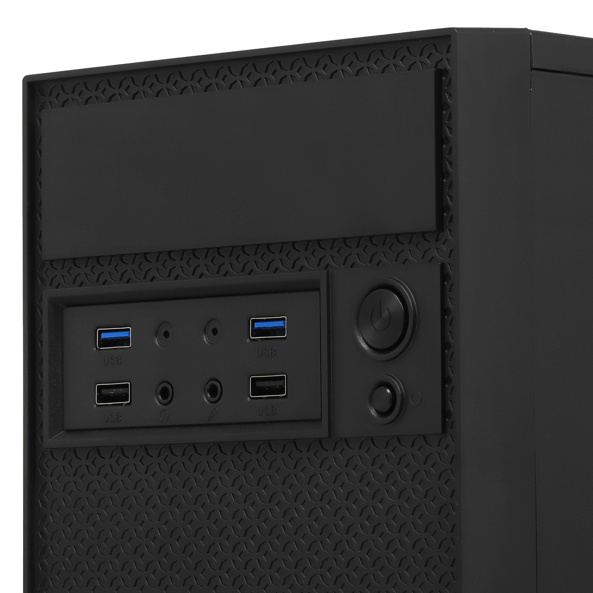 Компьютерный корпус Minitower ExeGate EX291272RUS BAA-109U2-AAA350 (mATX, AAA350 8см, 2*USB+2*USB3.0