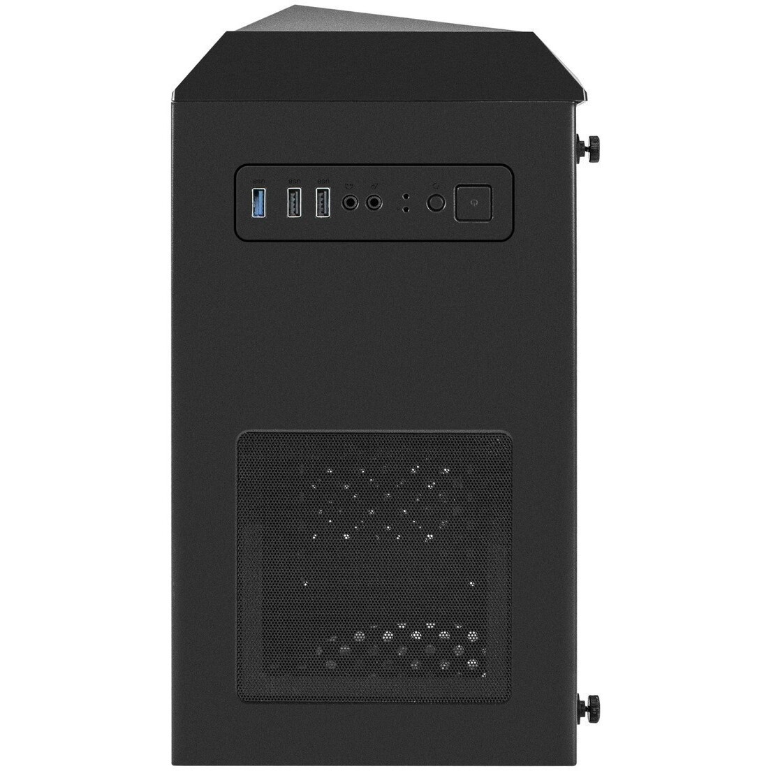 Компьютерный корпус Minitower ExeGate Mistery R2-NPX450 (mATX, БП 450NPX с вент. 12 см, 2*USB+1*USB3