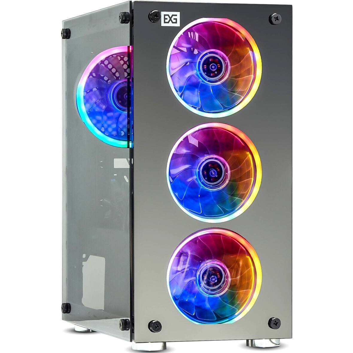 Компьютерный корпус Minitower ExeGate Mistery R2-NPX450 (mATX, БП 450NPX с вент. 12 см, 2*USB+1*USB3