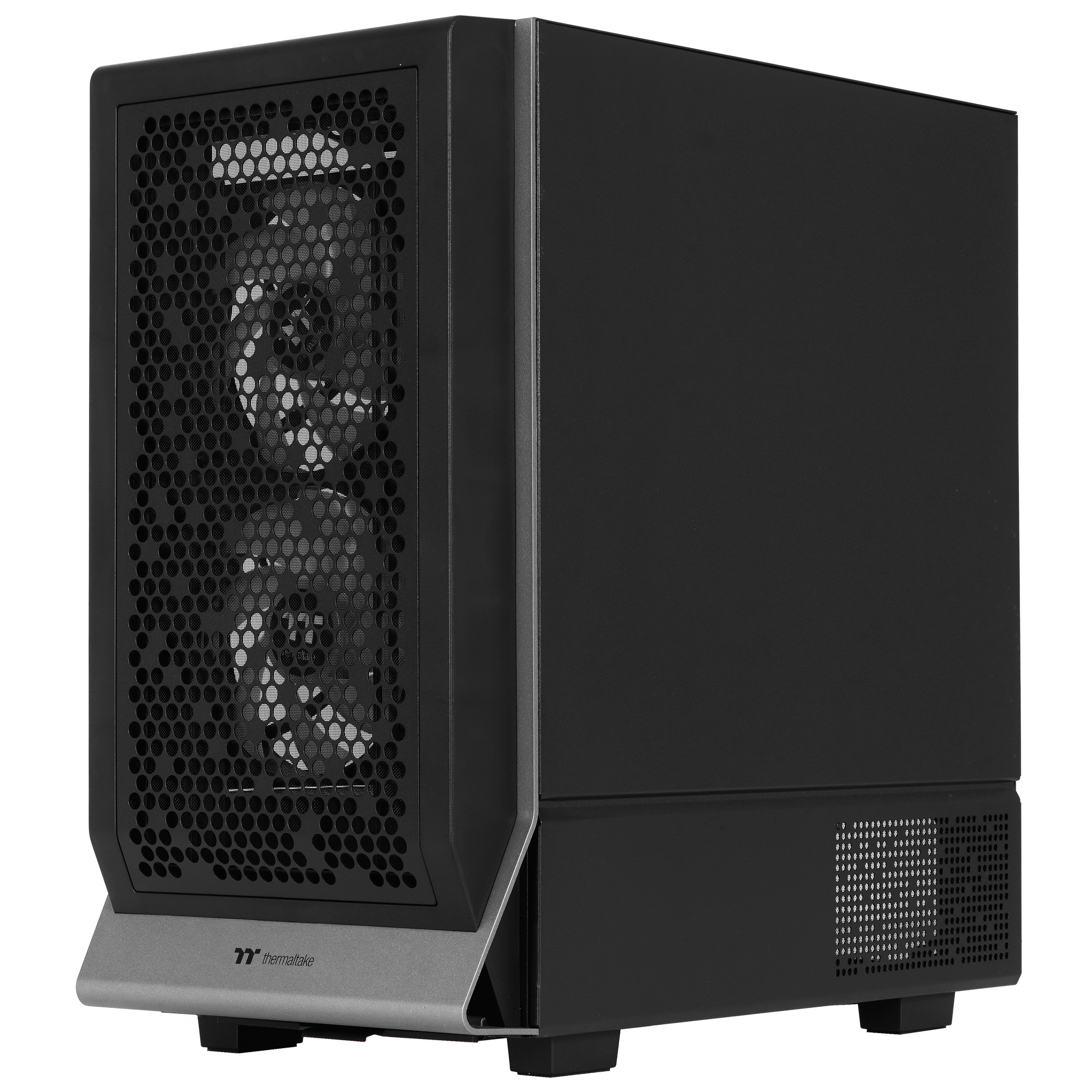 Компьютерный корпус Thermaltake Ceres 300 TG ARGB черный без БП ATX 3x140mm 2xUSB3.0 1xUSB3.1 audio
