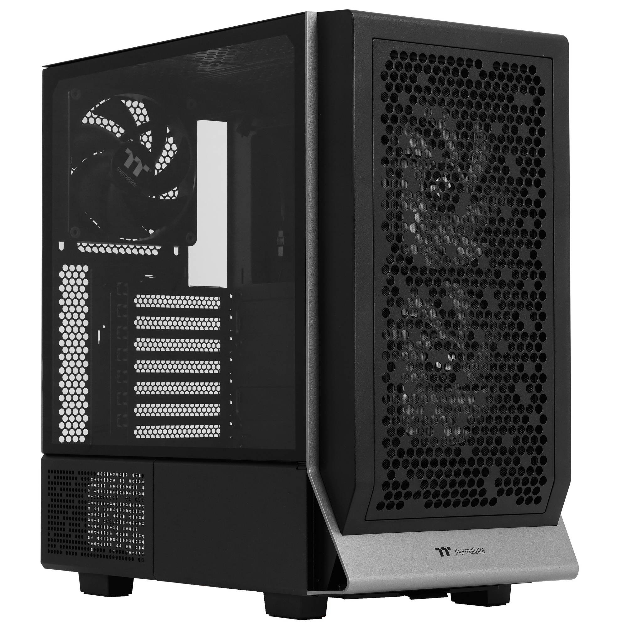 Компьютерный корпус Thermaltake Ceres 300 TG ARGB черный без БП ATX 3x140mm 2xUSB3.0 1xUSB3.1 audio