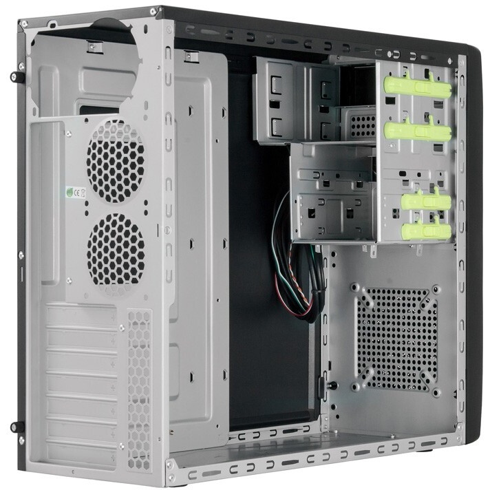 Компьютерный корпус Accord ACC-CL292B черный без БП ATX 1x120mm 2xUSB2.0 1xUSB3.0 audio