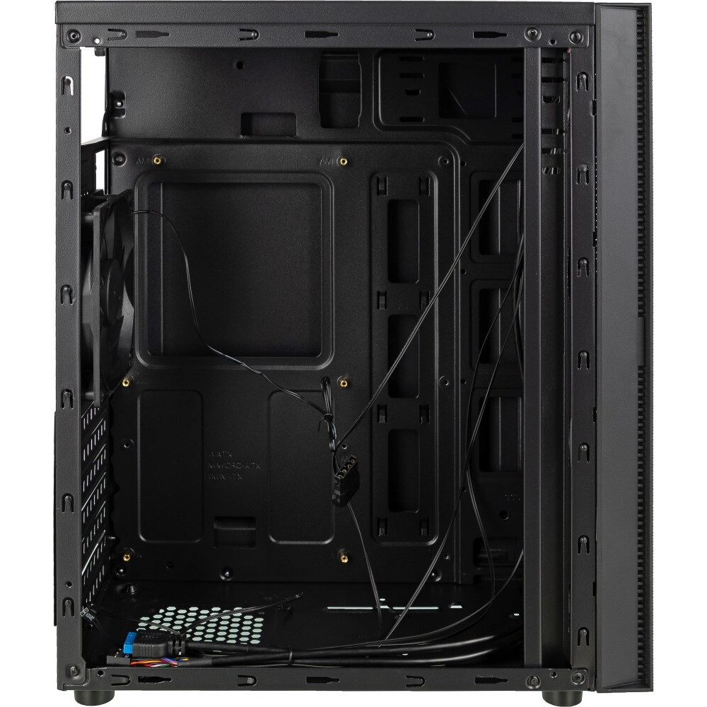 Компьютерный корпус Accord ACC-CL292B черный без БП ATX 1x120mm 2xUSB2.0 1xUSB3.0 audio