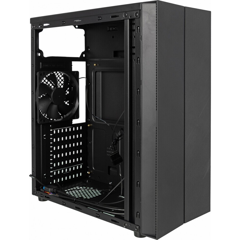Компьютерный корпус Accord ACC-CL292B черный без БП ATX 1x120mm 2xUSB2.0 1xUSB3.0 audio