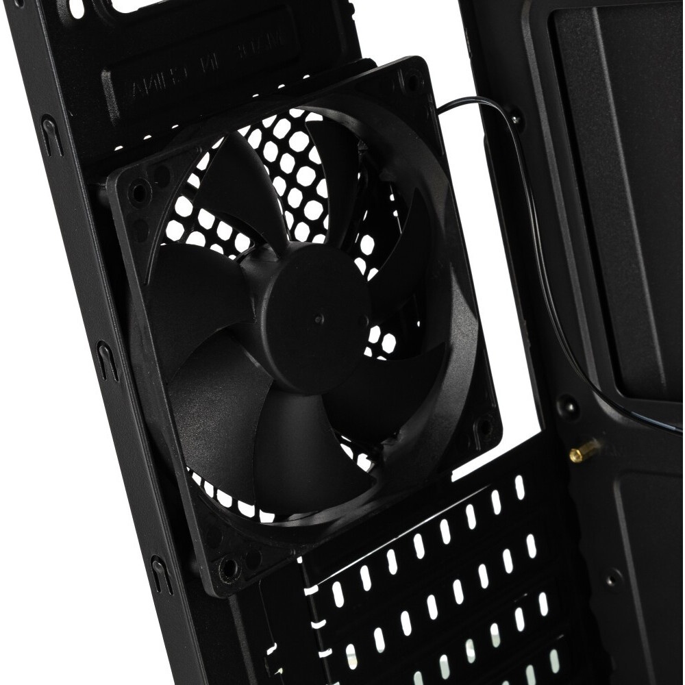 Компьютерный корпус Accord ACC-CL292B черный без БП ATX 1x120mm 2xUSB2.0 1xUSB3.0 audio