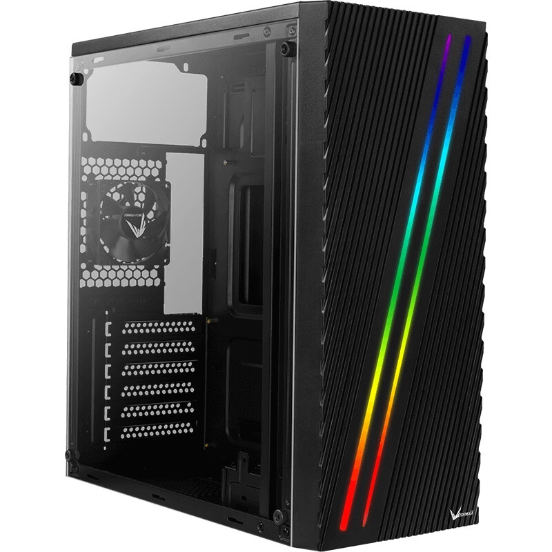 Компьютерный корпус Aerocool / Formula MANA DYNAMIC черный без БП ATX 6x120mm 2xUSB3.0 1xUSB3.1 audi