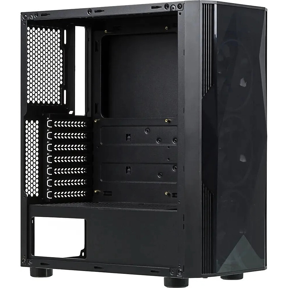 Компьютерный корпус Aerocool / Formula MANA DYNAMIC черный без БП ATX 6x120mm 2xUSB3.0 1xUSB3.1 audi