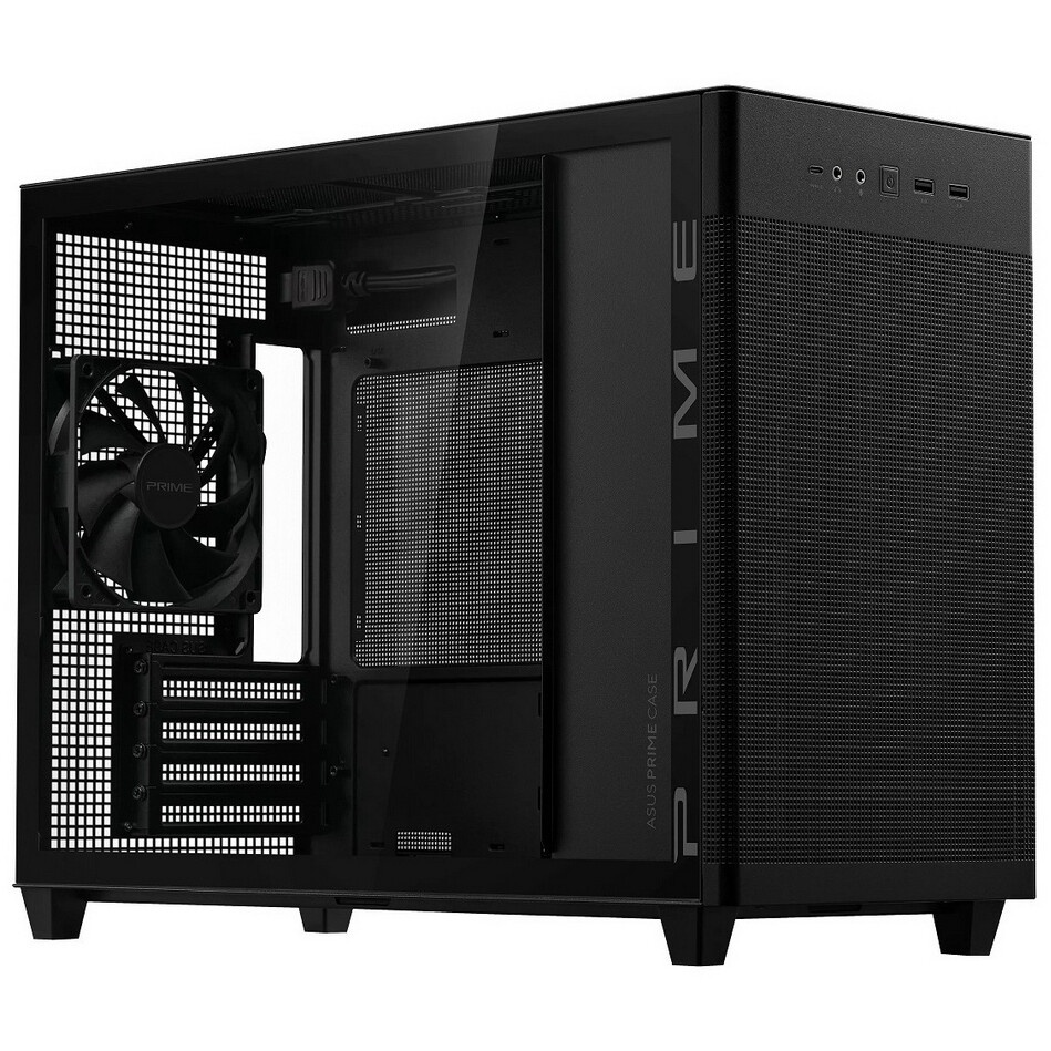 Компьютерный корпус Thermaltake The Tower 200 черный без БП miniITX 11x120mm 5x140mm 2xUSB3.0 audio