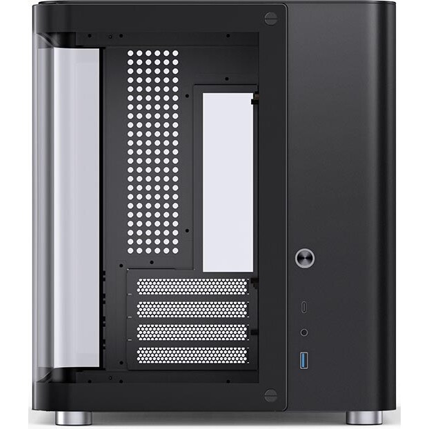 Компьютерный корпус Thermaltake The Tower 200 черный без БП miniITX 11x120mm 5x140mm 2xUSB3.0 audio