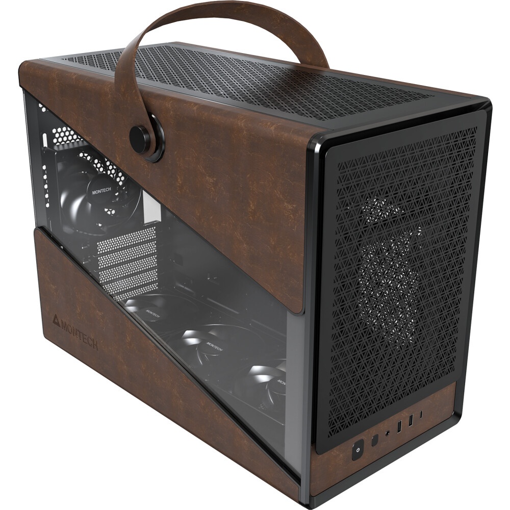 Компьютерный корпус Thermaltake The Tower 200 черный без БП miniITX 11x120mm 5x140mm 2xUSB3.0 audio