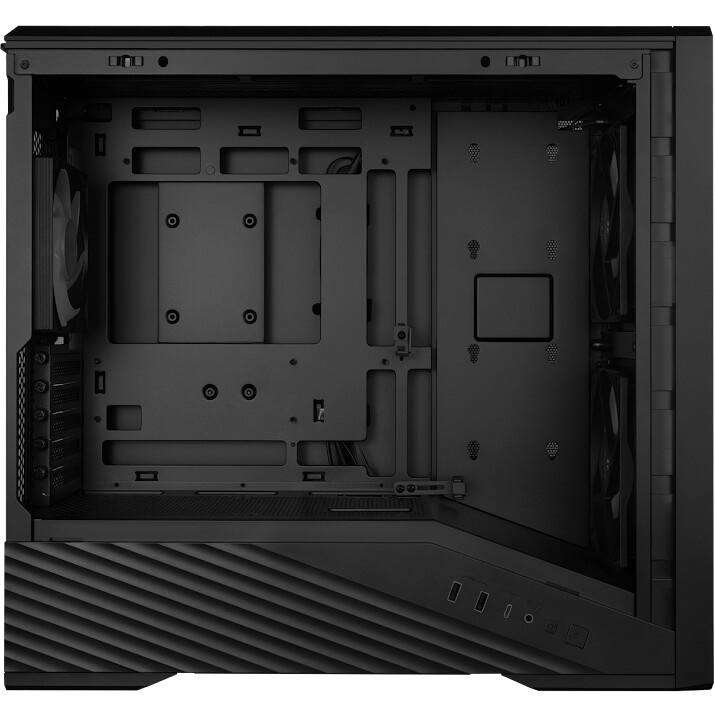 Компьютерный корпус Thermaltake The Tower 200 черный без БП miniITX 11x120mm 5x140mm 2xUSB3.0 audio