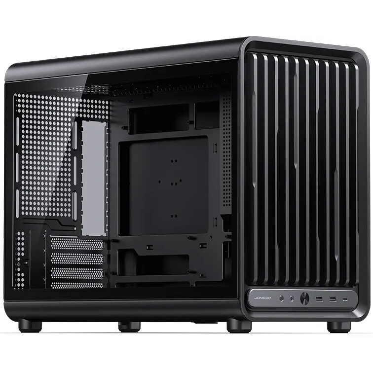 Компьютерный корпус Thermaltake The Tower 200 черный без БП miniITX 11x120mm 5x140mm 2xUSB3.0 audio