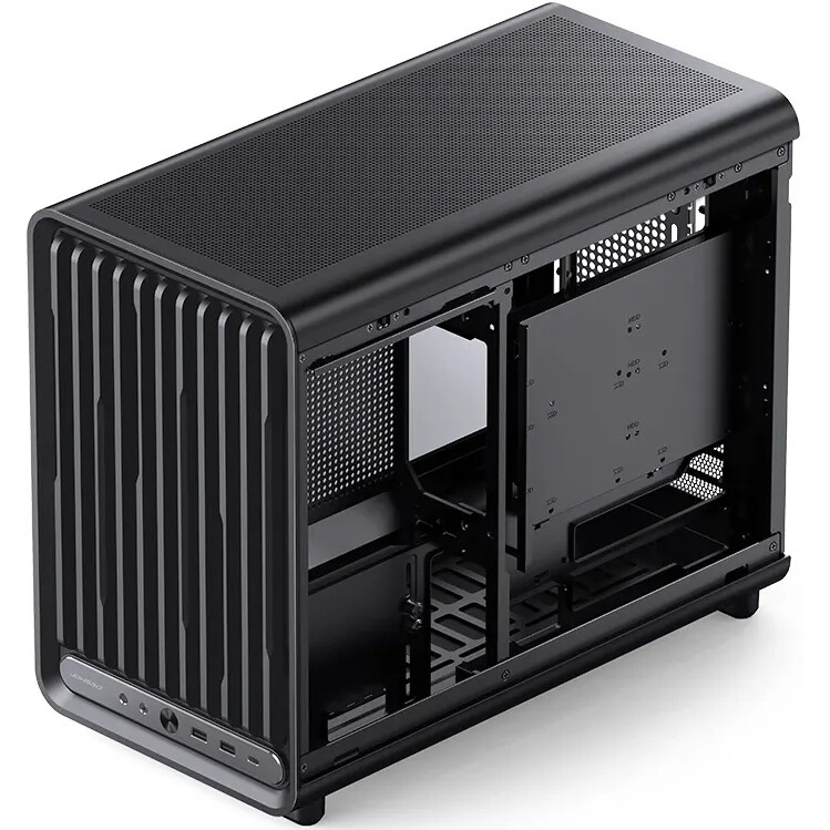Компьютерный корпус Thermaltake The Tower 200 черный без БП miniITX 11x120mm 5x140mm 2xUSB3.0 audio
