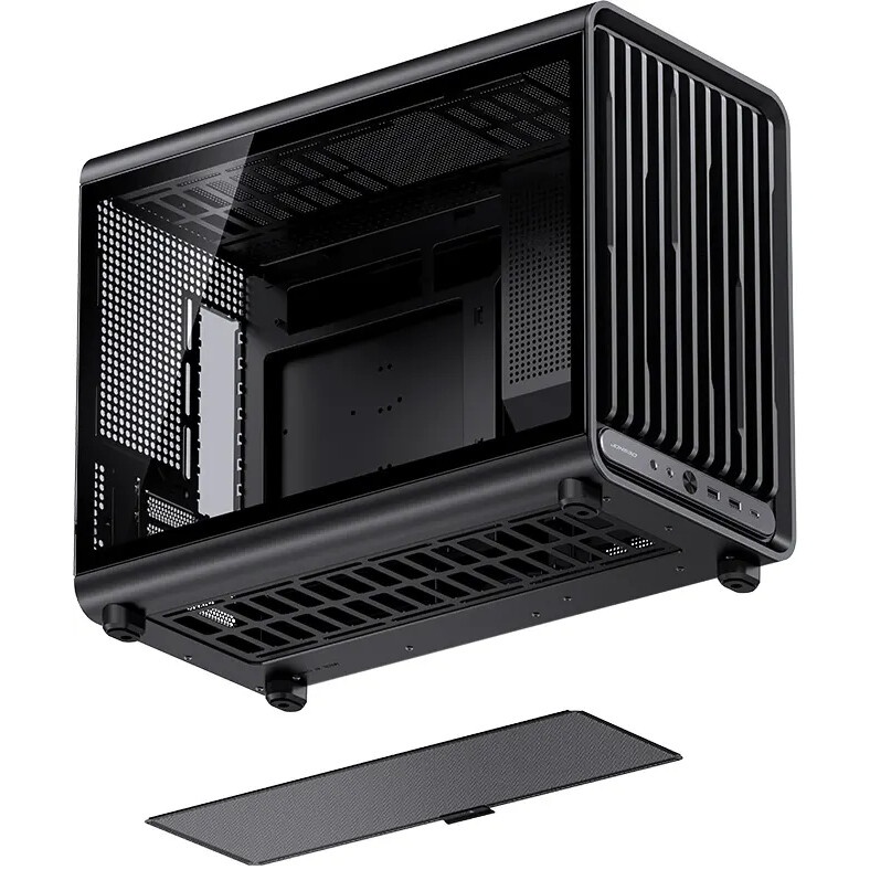 Компьютерный корпус Thermaltake The Tower 200 черный без БП miniITX 11x120mm 5x140mm 2xUSB3.0 audio