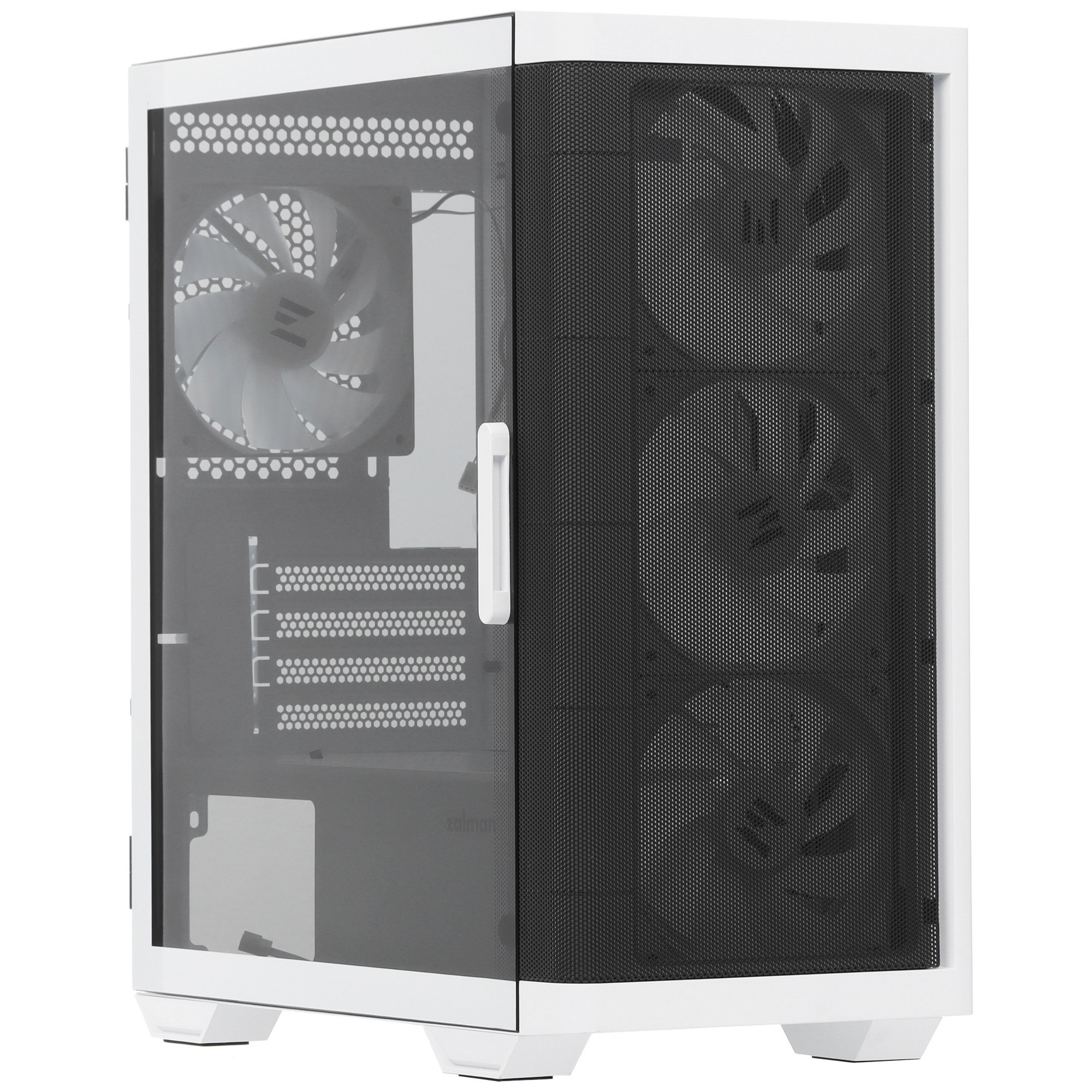 Компьютерный корпус MiniTower Zalman M4 White mATX (без блока питания) (Zalman M4 White)