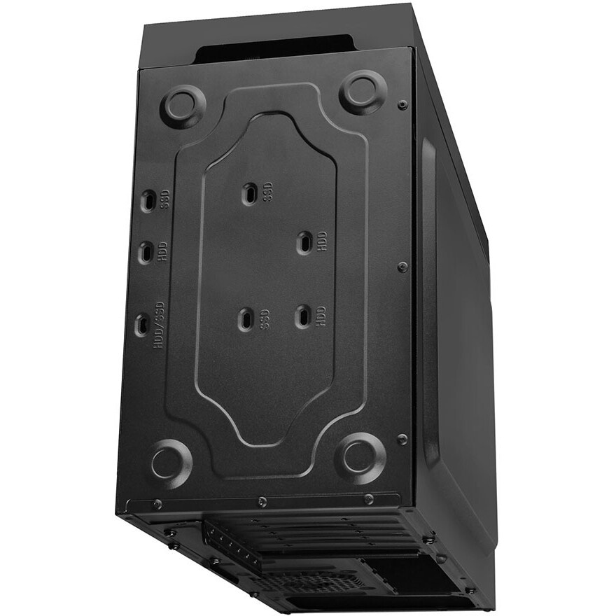 Компьютерный корпус Deepcool TESSERACT BF (DP-CCATX-TSRBFBK), без БП, черно-синий, ATX, видеокарта д