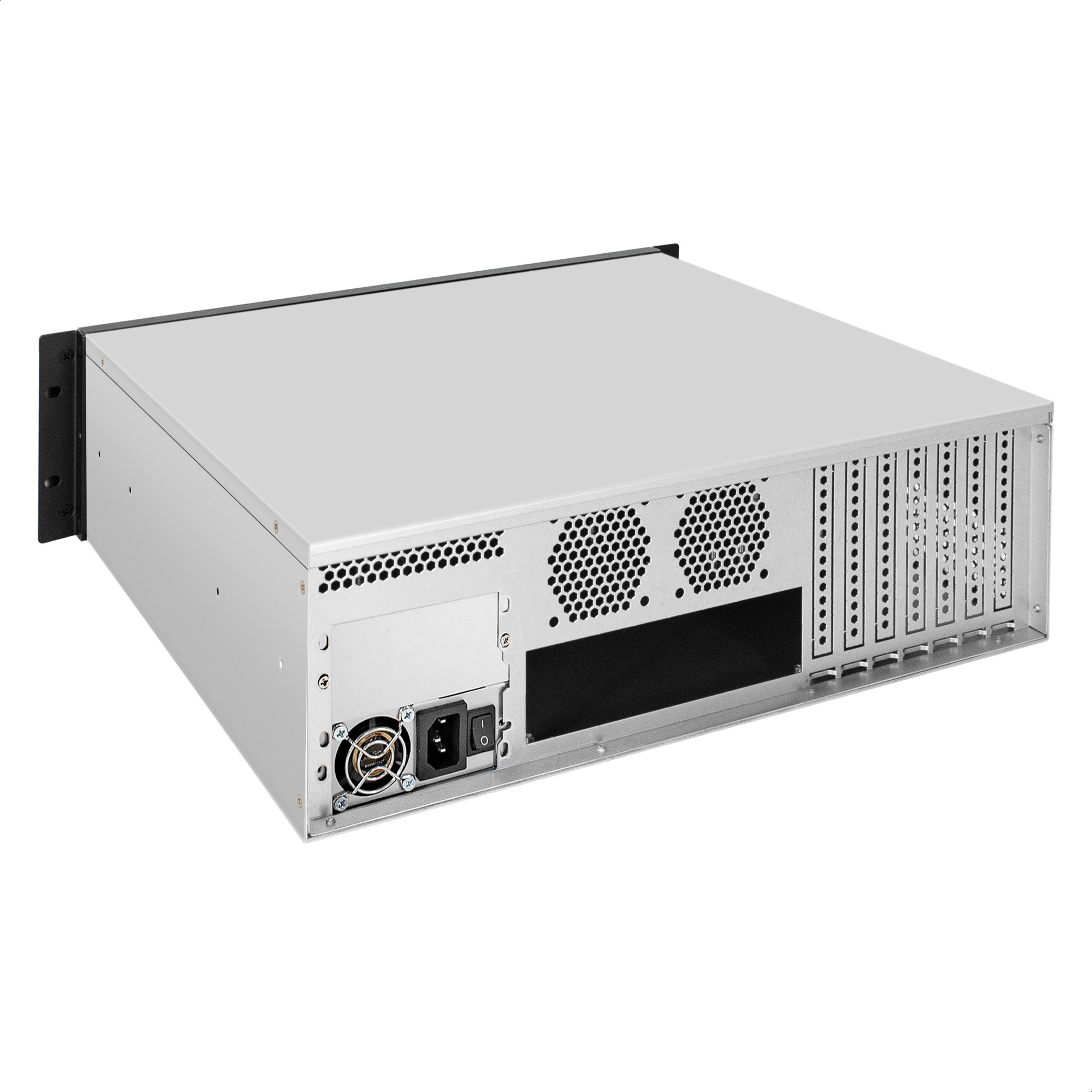 Серверный корпус ExeGate Pro 3U450-12 (RM 19", высота 3U, глубина 450, БП 1U-1000ADS, 2*USB)