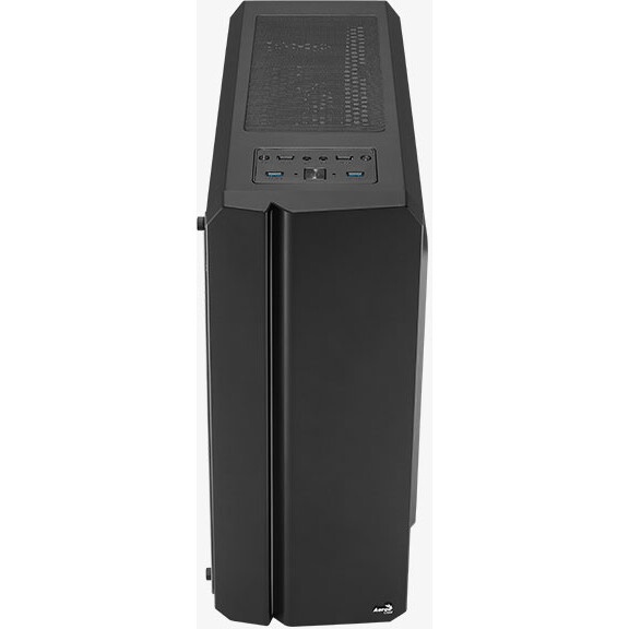 Компьютерный корпус MidiTower Aerocool / Formula GENESIS-G-BK-v2 (ATX, USB3x2, USB2x2, ARGB fan x1,