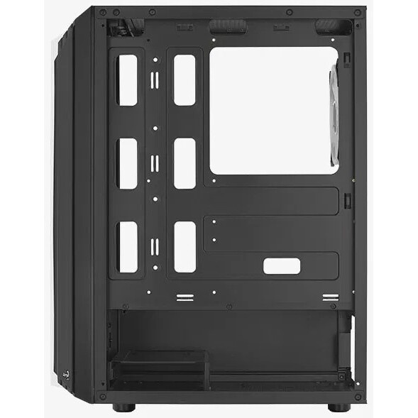 Компьютерный корпус MidiTower Aerocool / Formula GENESIS-G-BK-v2 (ATX, USB3x2, USB2x2, ARGB fan x1,