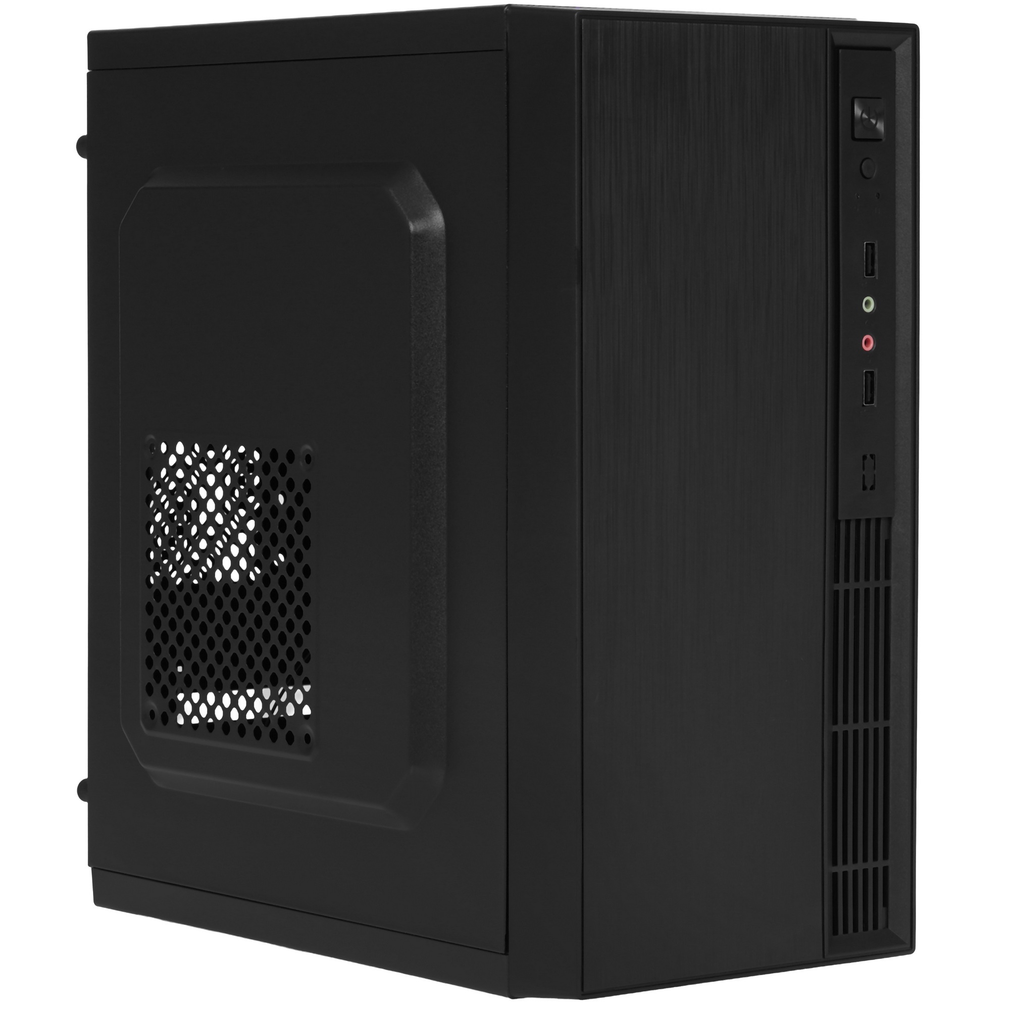 Компьютерный корпус Accord ENTRY ACC-241 черный без БП mATX 2xUSB2.0 audio