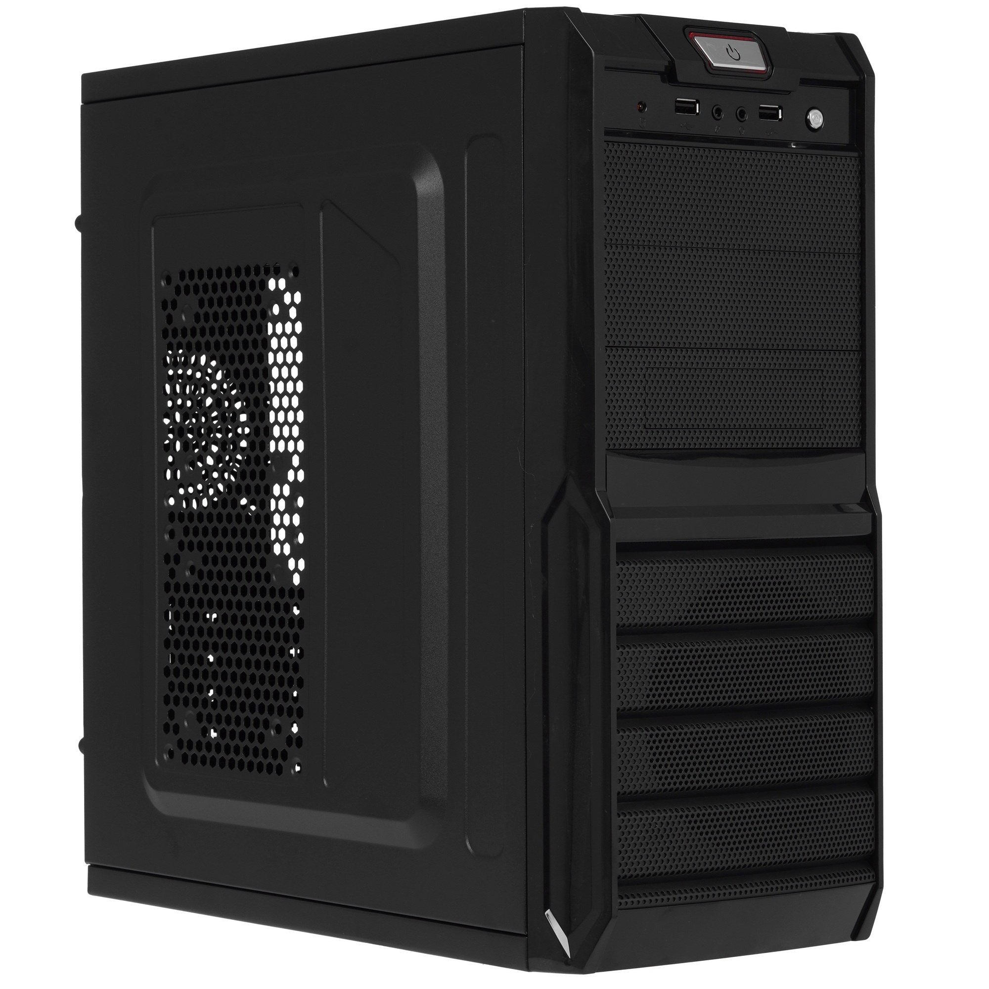 Компьютерный корпус Exegate EX278395RUS Miditower Exegate XP-329S Black, ATX, ,