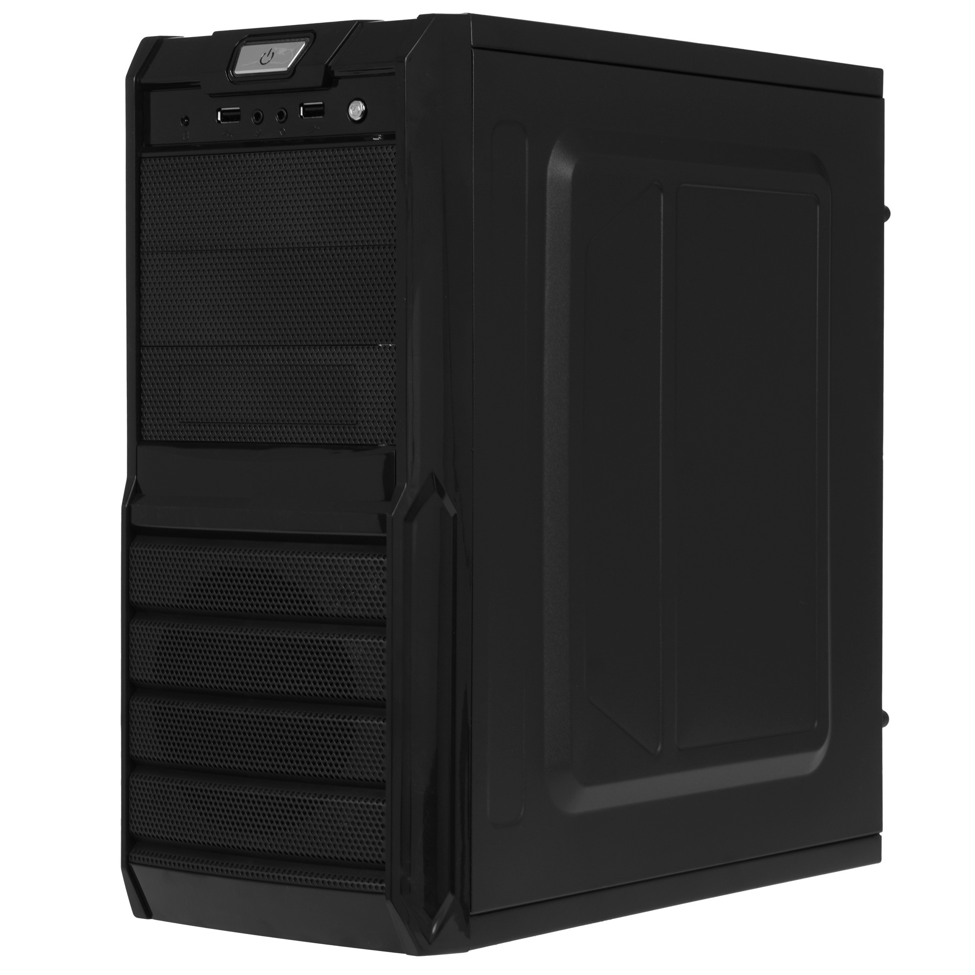 Компьютерный корпус Exegate EX278395RUS Miditower Exegate XP-329S Black, ATX, ,