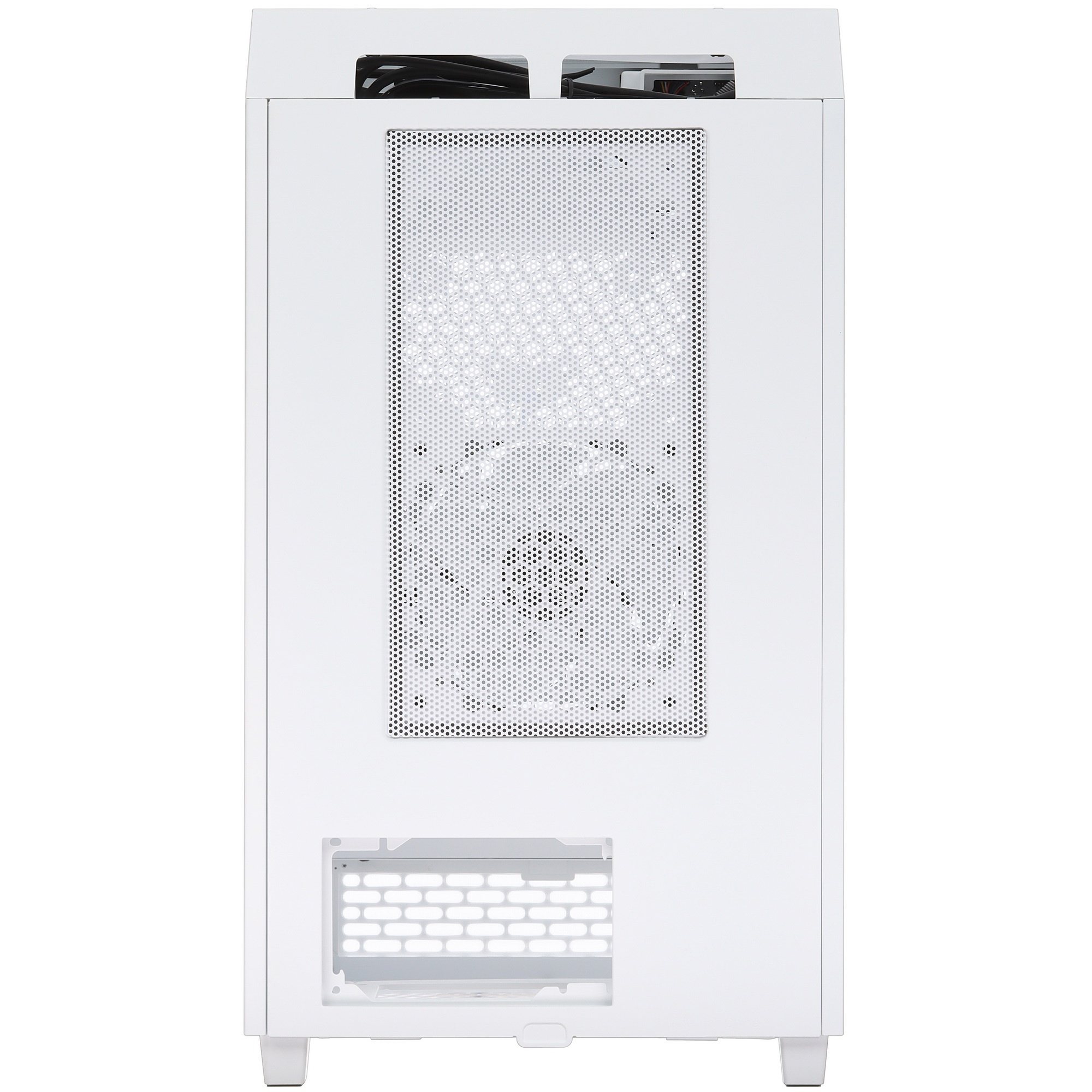Компьютерный корпус Thermaltake The Tower 200 белый без БП miniITX 11x120mm 5x140mm 2xUSB3.0 1xUSB3.
