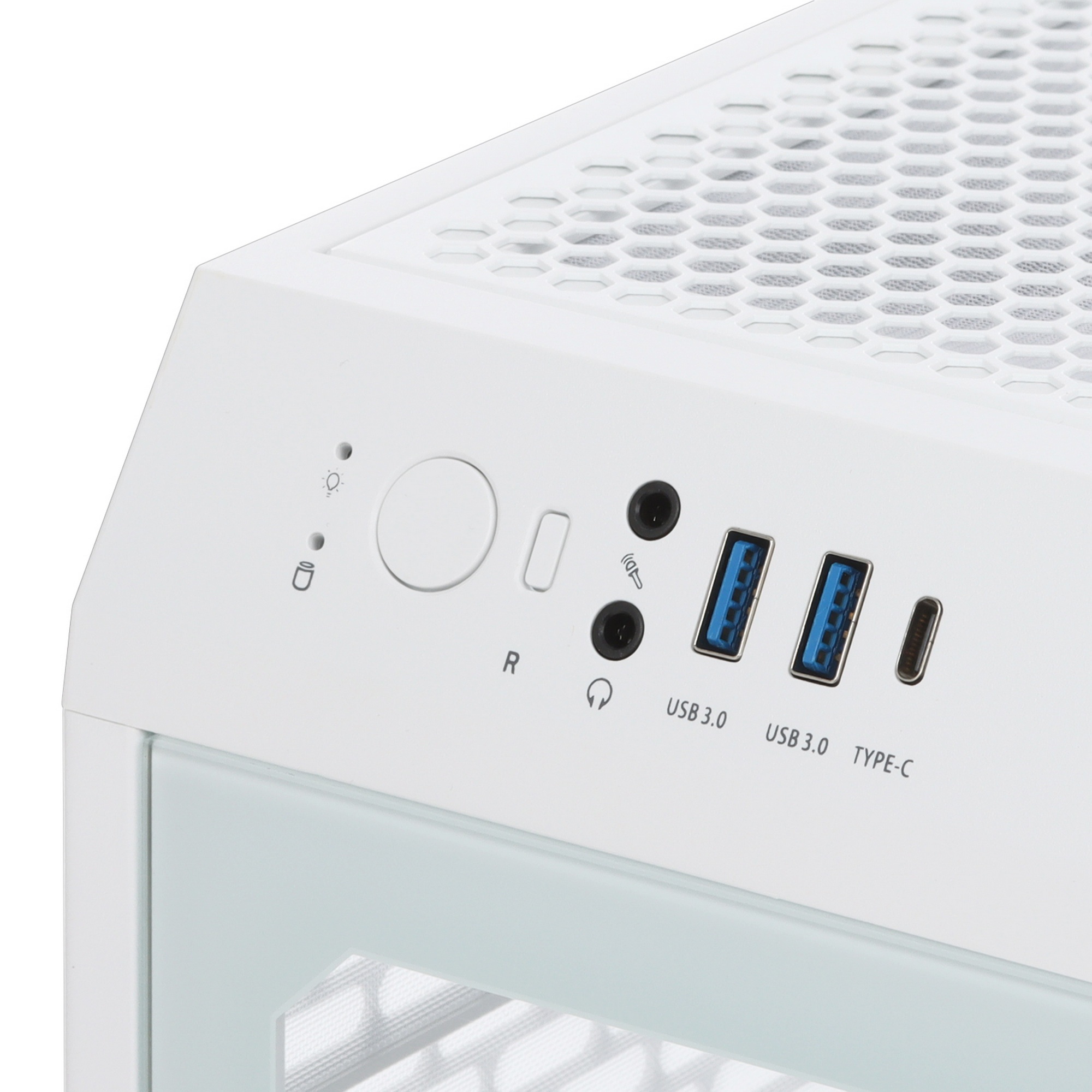 Компьютерный корпус Thermaltake The Tower 200 белый без БП miniITX 11x120mm 5x140mm 2xUSB3.0 1xUSB3.
