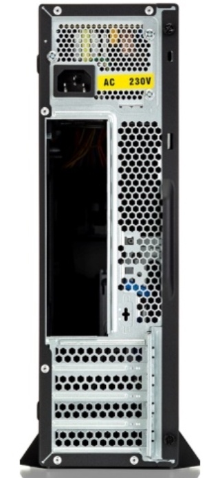Компьютерный корпус Foxline FL-211-TFX300S с блоком питания 300Вт, mATX case, black, w/PSU TFX 300W,